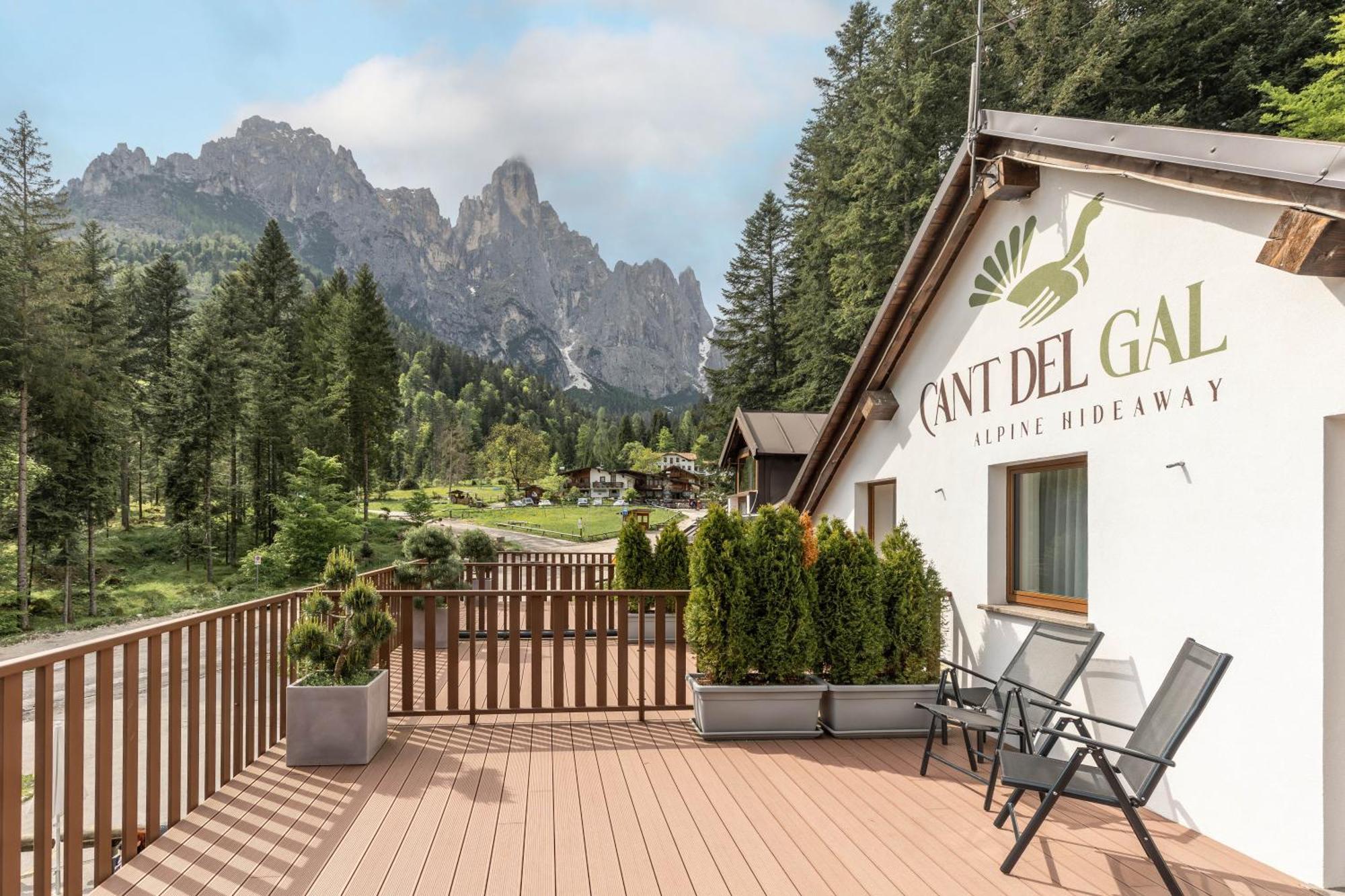 Hotel Cant Del Gal Fiera Di Primiero Esterno foto