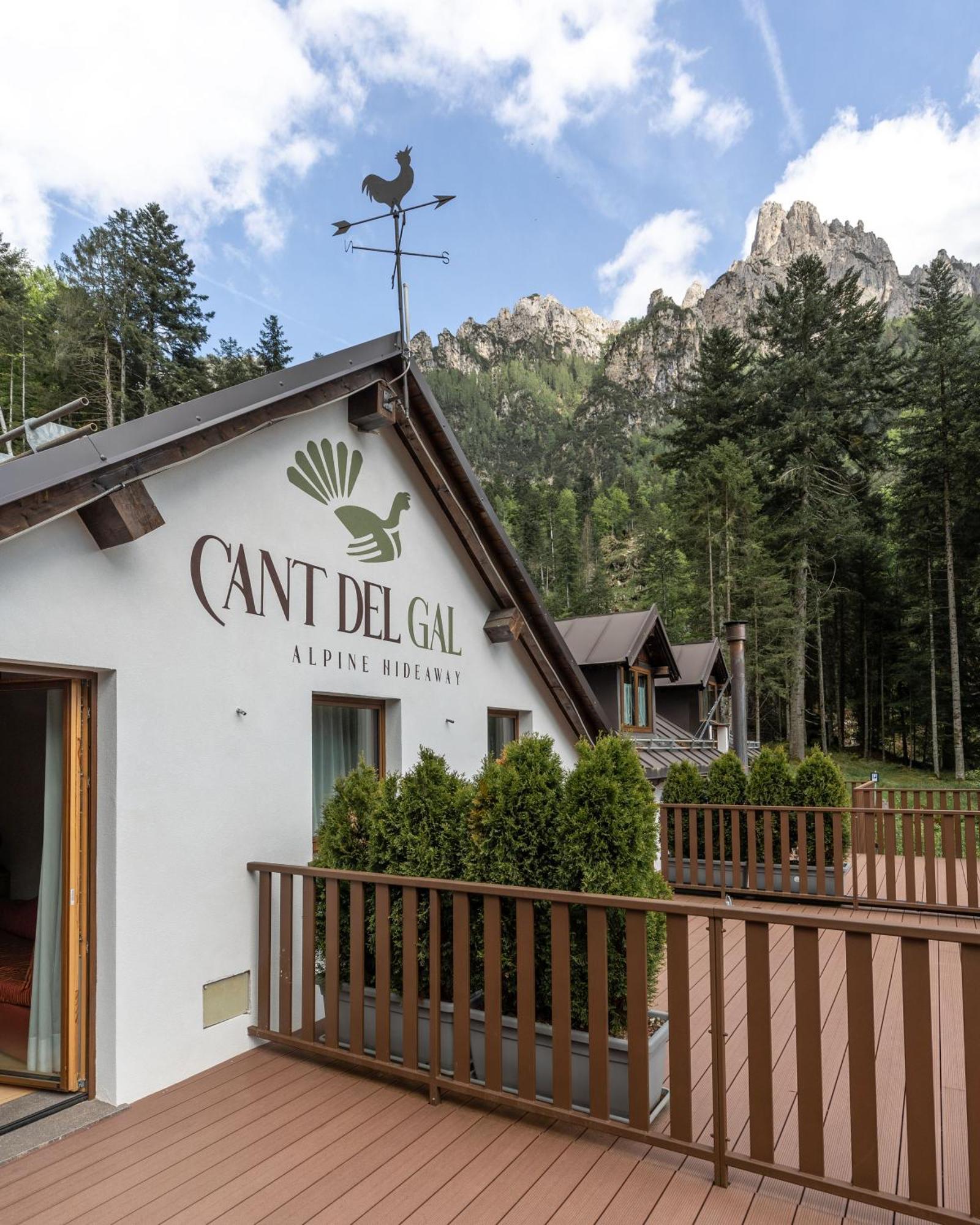 Hotel Cant Del Gal Fiera Di Primiero Esterno foto